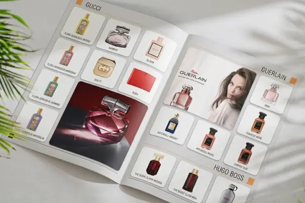 Современный и премиум каталог для AHMAD Perfumes
