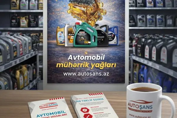 Брендинг для компании AUTOŞANS