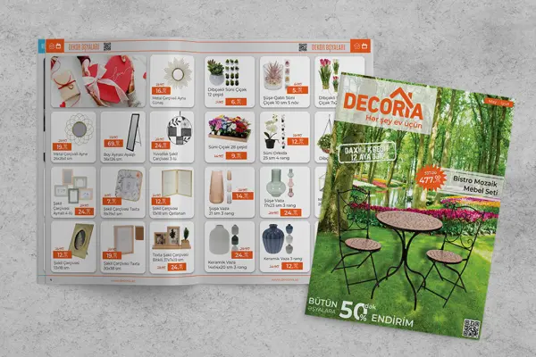 Современные каталоги для компании DECORIA