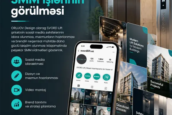 SVORD Lift üçün SMM xidmətləri həyata keçirilir